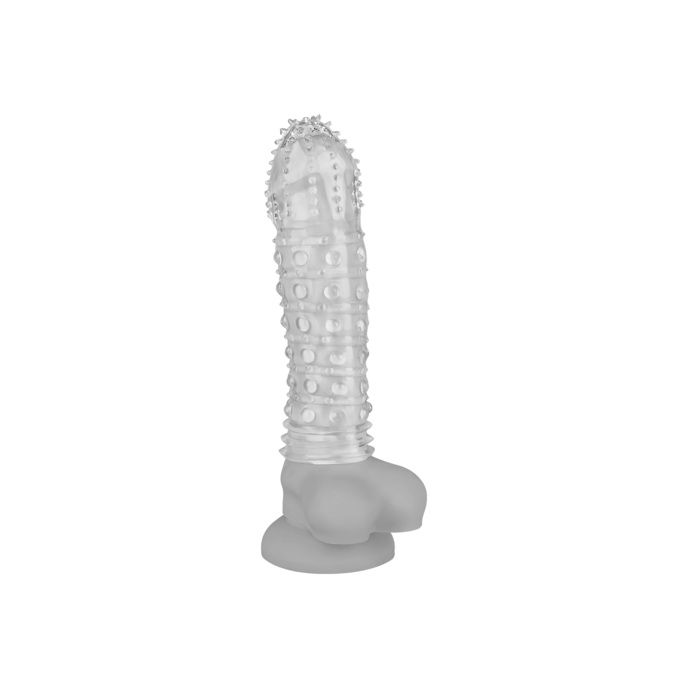 penishuls-met-sensuele-noppen-15-cm-Transparant-4