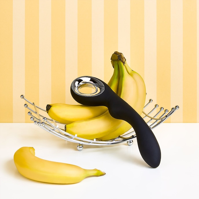 deluxe-g-punkt-vibrator-25-cm-Schwarz-Silber-1