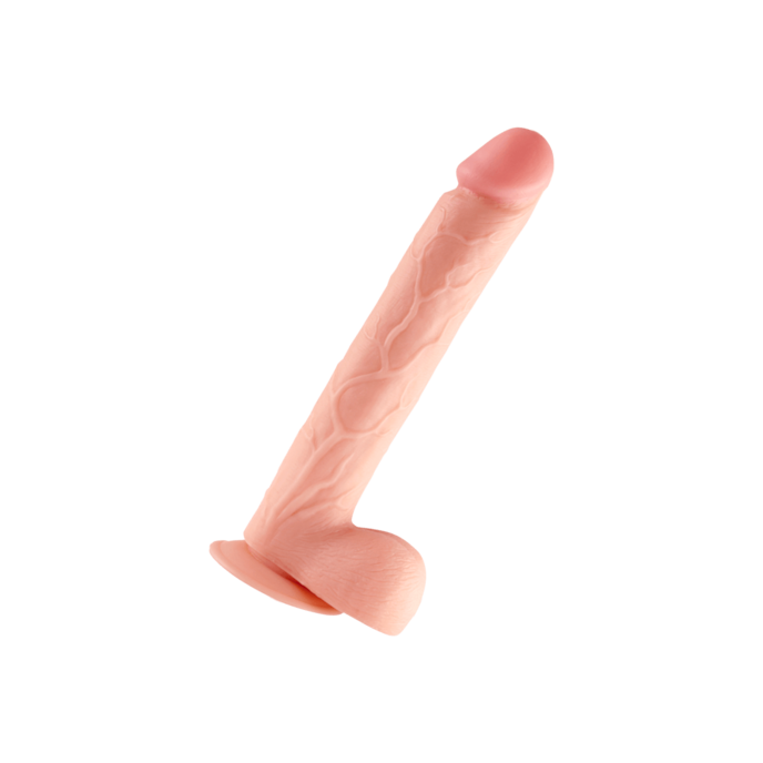 gode-naturel-veiné-avec-testicules-28-cm-Naturel clair-1