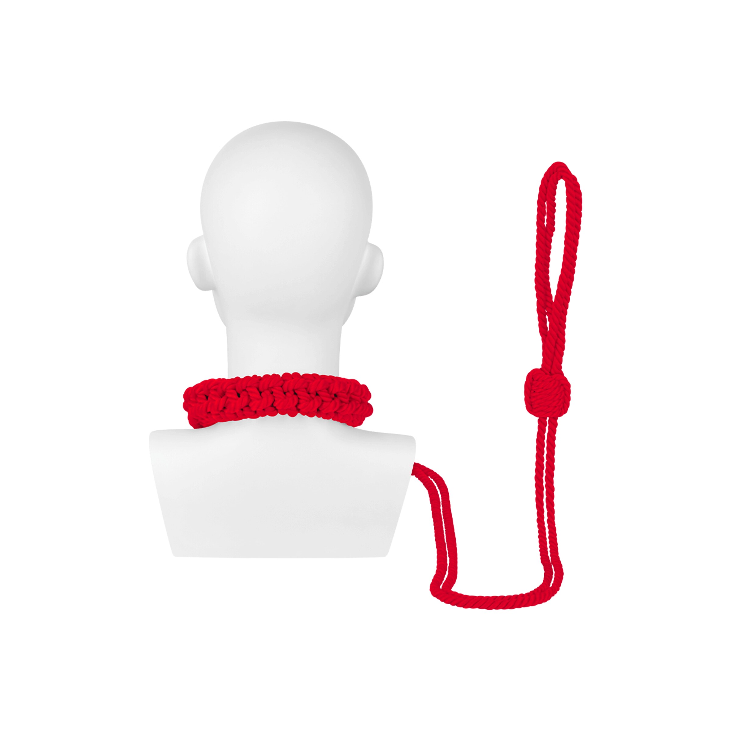 halsband-inclusief-riem-Rood-2