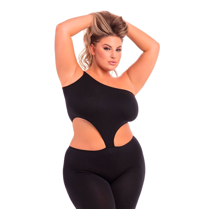 cropped-catsuit---plus-size-Zwart-1