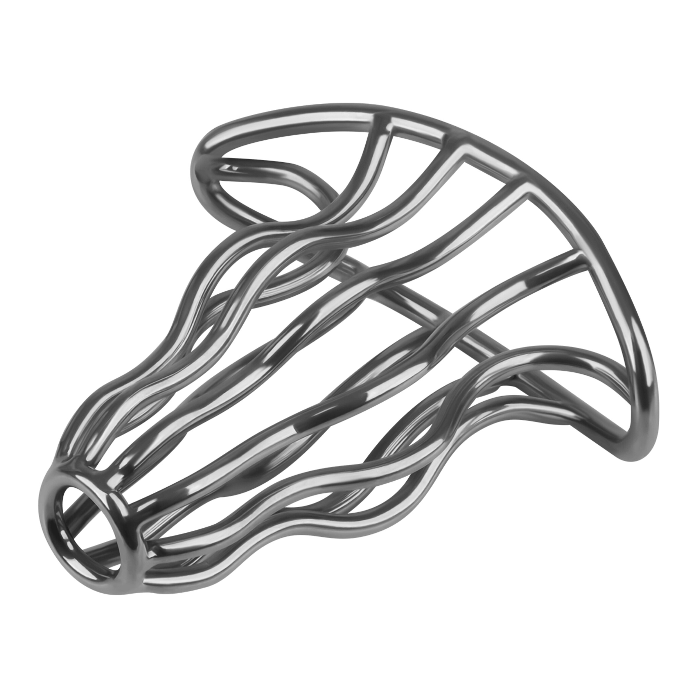 plug-anal-tunnel---taille-s-7-5-cm-Argent-4