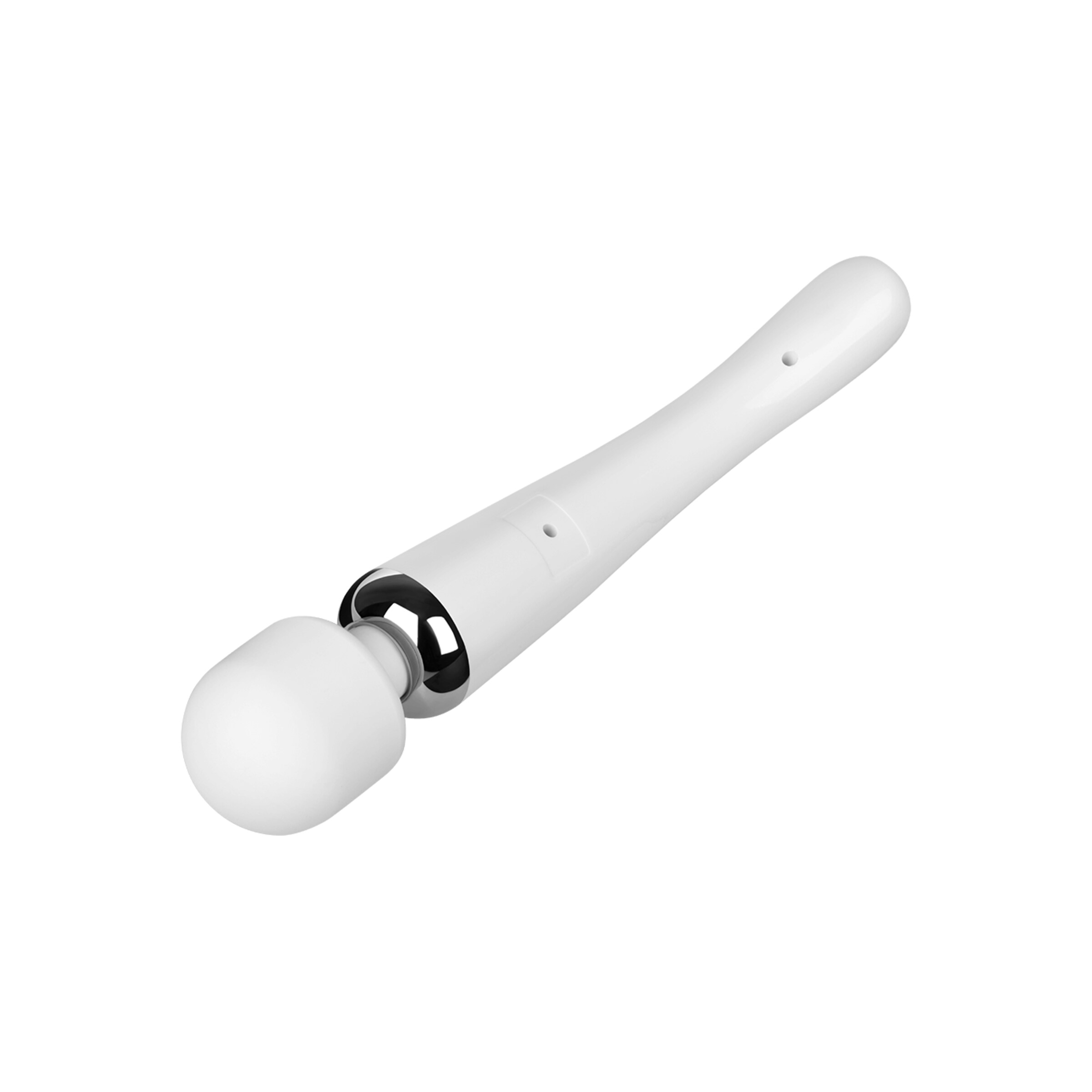 masseur-avec-tête-en-silicone-29-5-cm-Argent-Blanc-7