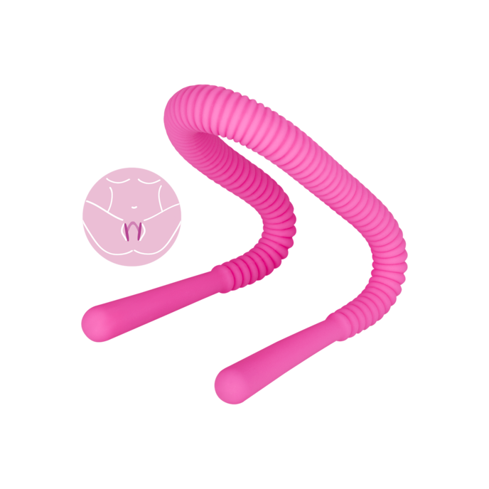 écarteur-de-lèvres-en-silicone-15-cm-Rose néon-1