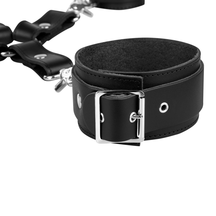 hogtie-set-met-hand--en-voetboeien-Zilver-Zwart-8