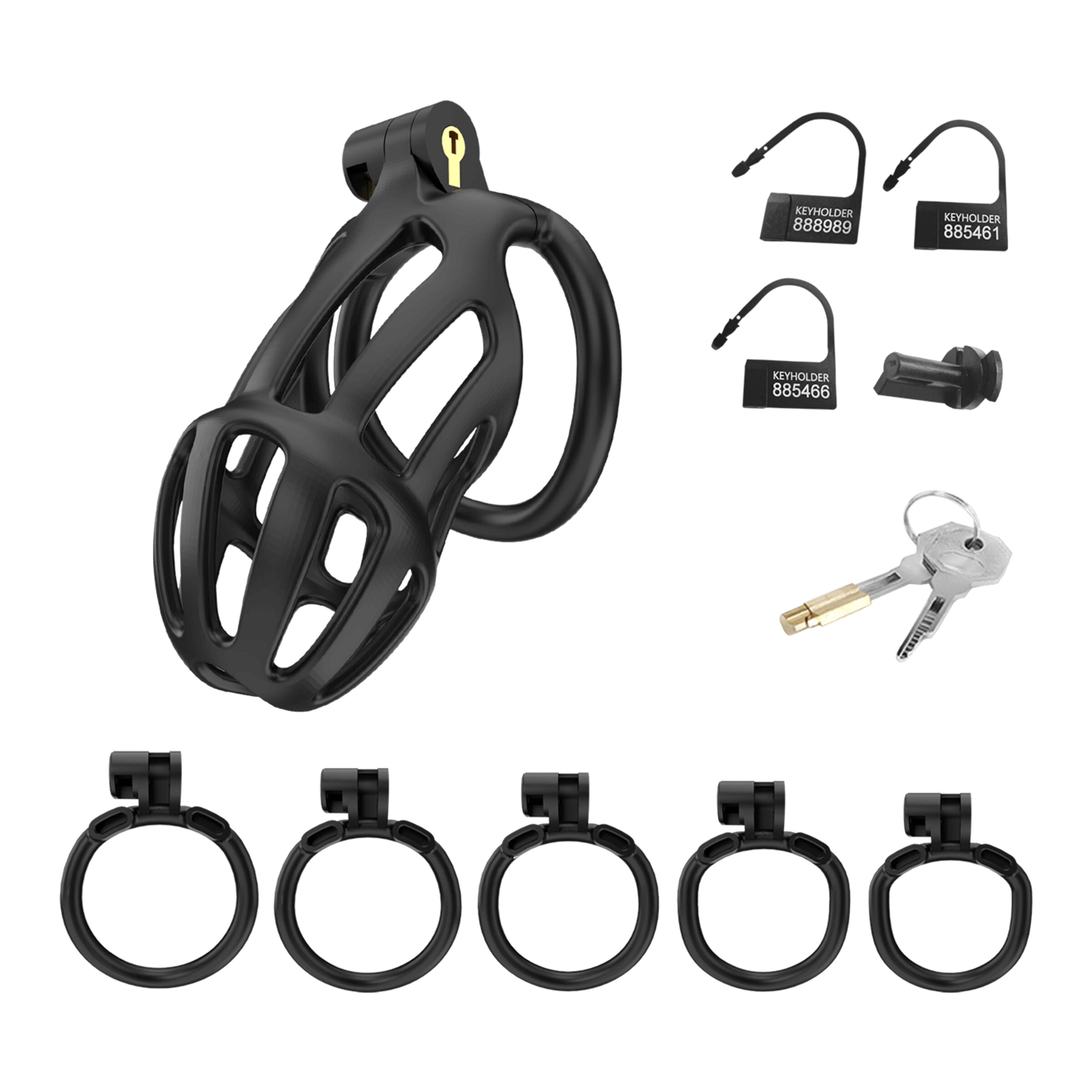 p-cage---pc02-maat-s-8-5-cm-Zwart-2