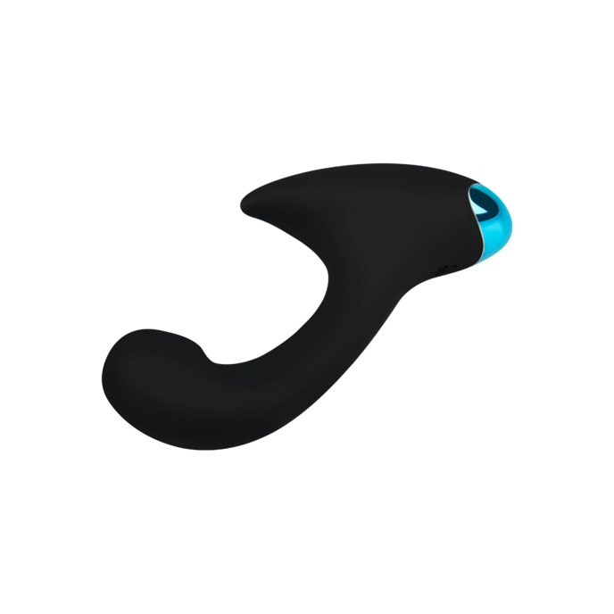 vibromasseur-prostatique-de-luxe-13-cm-Noir-Turquoise-8