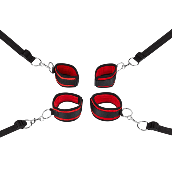 gevoerde-bondageset-6-delen-Rood-Zwart-2