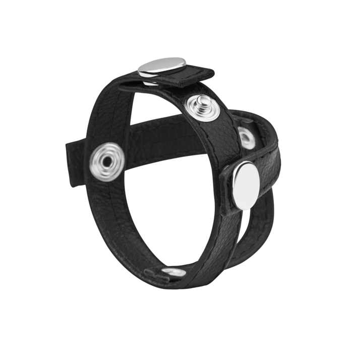 manchon-pour-pénis-et-testicules-en-cuir-Noir-4