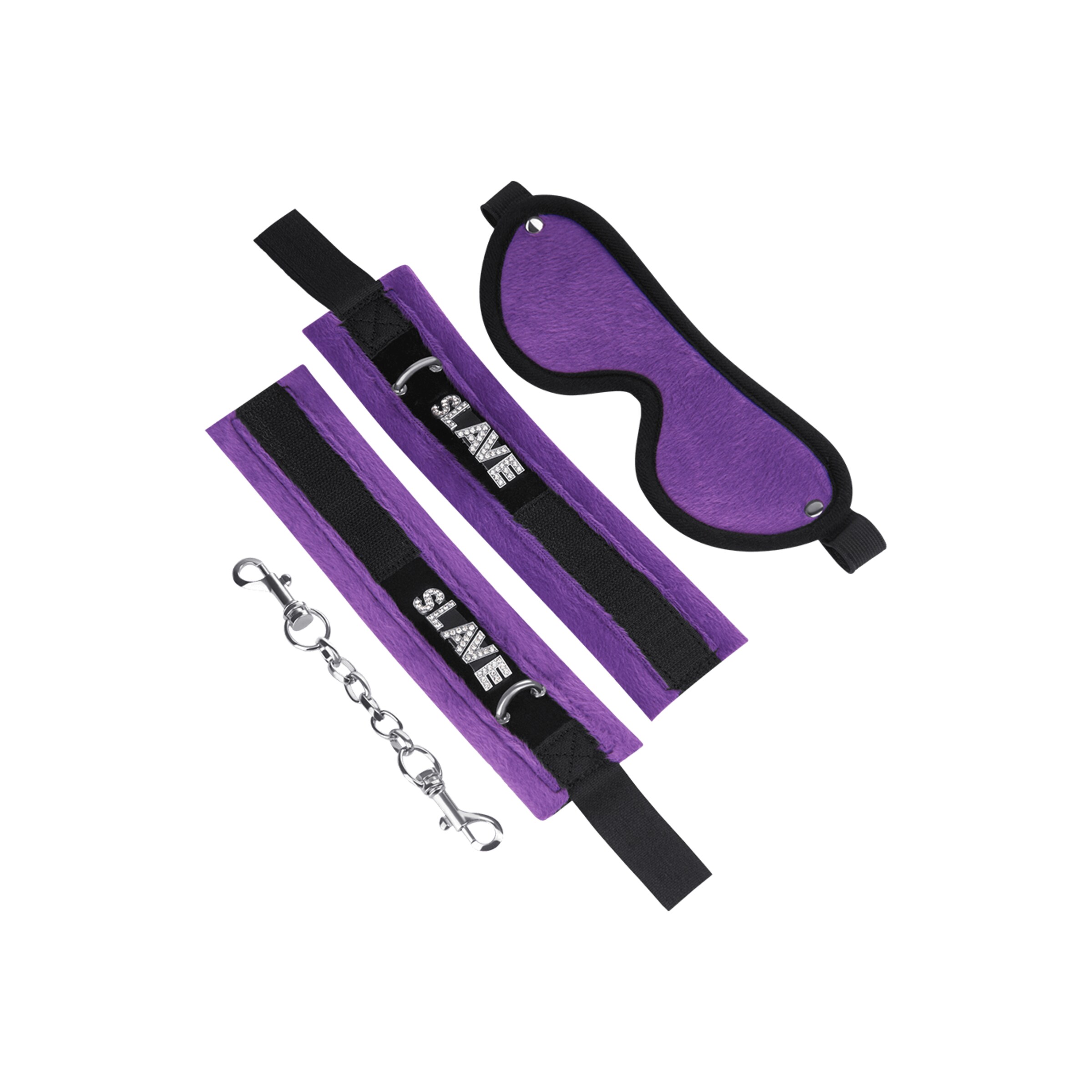 ensemble-dentraves-avec-strass-3-pièces-Argent-Noir-Violet-3