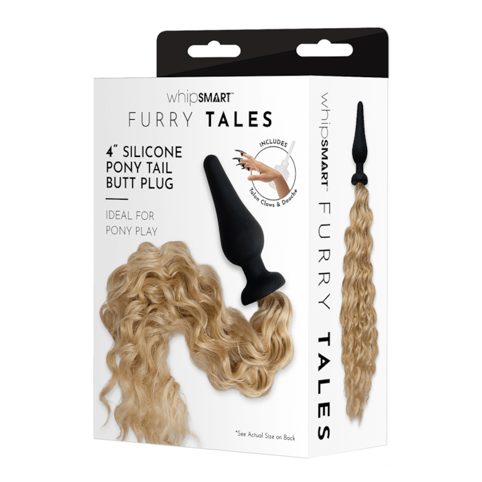 furry-tailes---silicone-pony-tail-butt-plug-11-4-cm-Blond-Schwarz-4