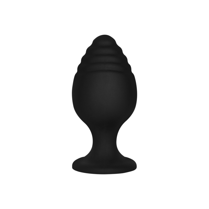 sinnlich-gerippter-analplug-m-7-3-cm-Schwarz-3