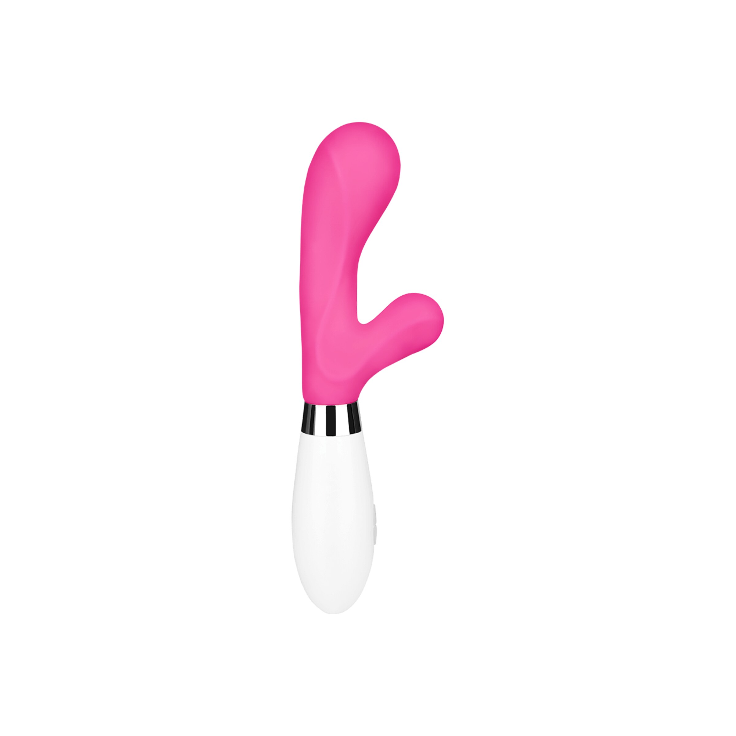 siliconen[nbhy]rabbit-21-cm-Pink-Wit-3