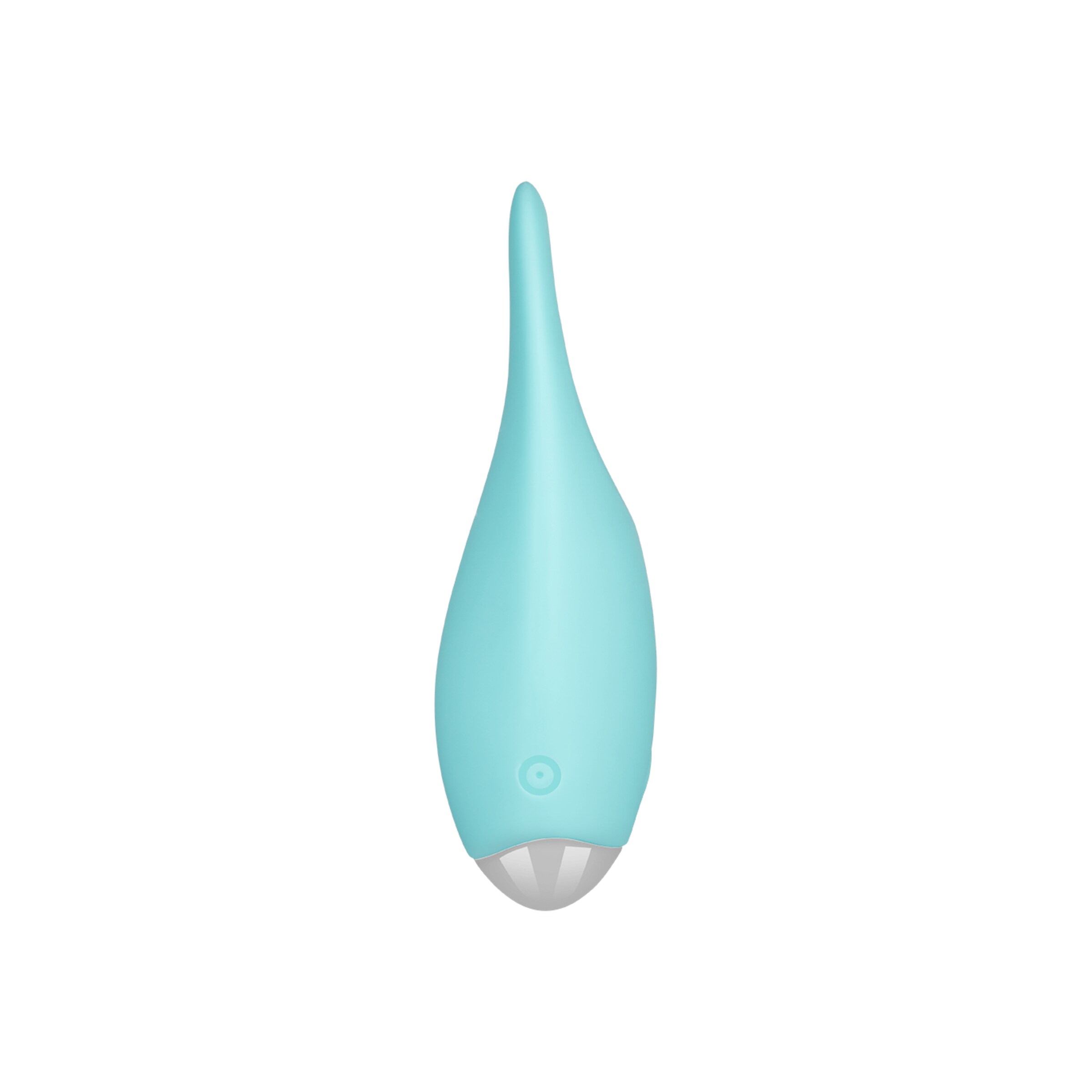 vibromasseur-en-silicone-rechargeable-11-5-cm-Argent-Turquoise-3