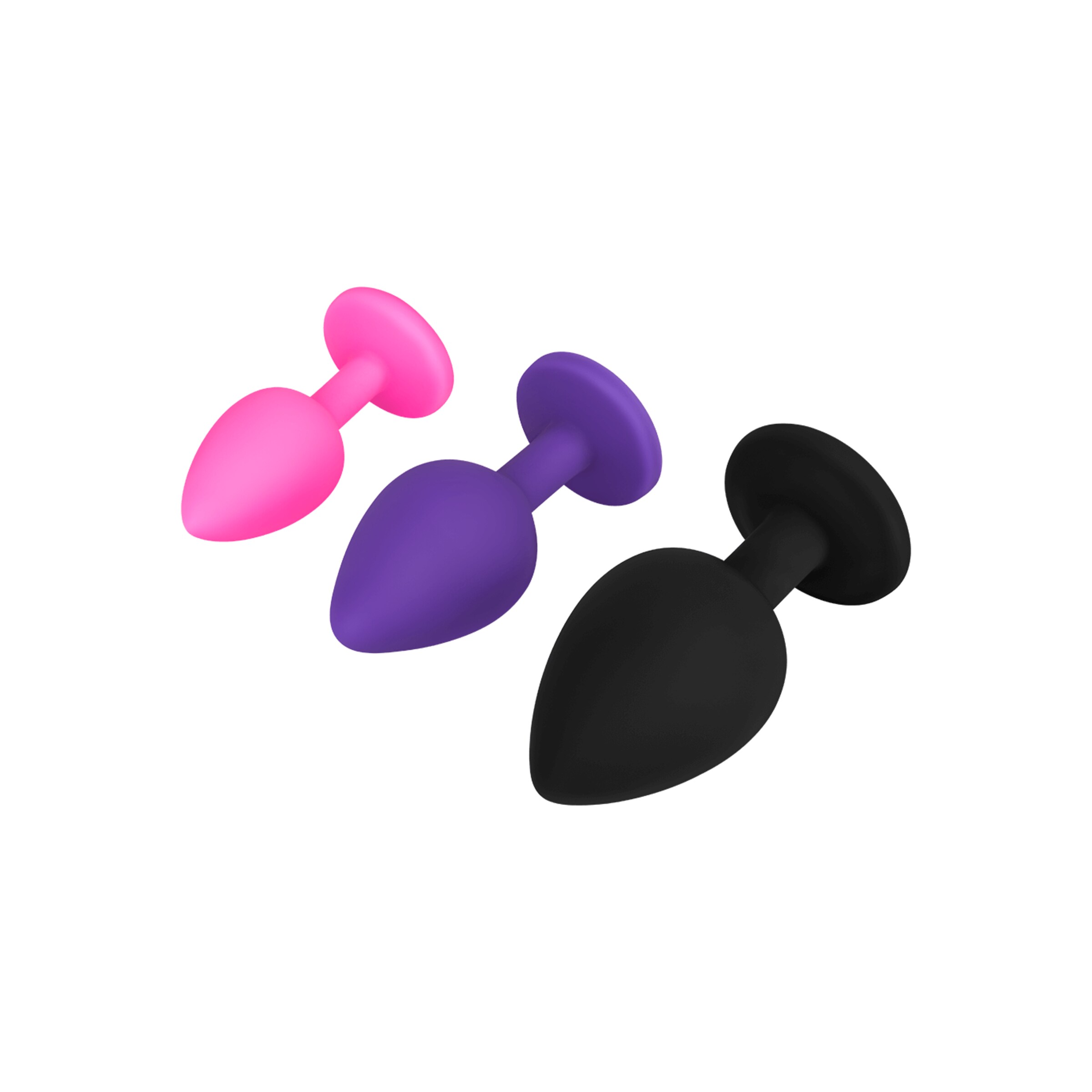 plugs--hy]anaux-coniques-en-silicone-3-tailles-Noir-Rose-Violet-3