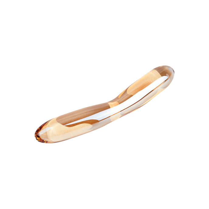 glanzende-glazen-dildo-17-cm-Oranje-3