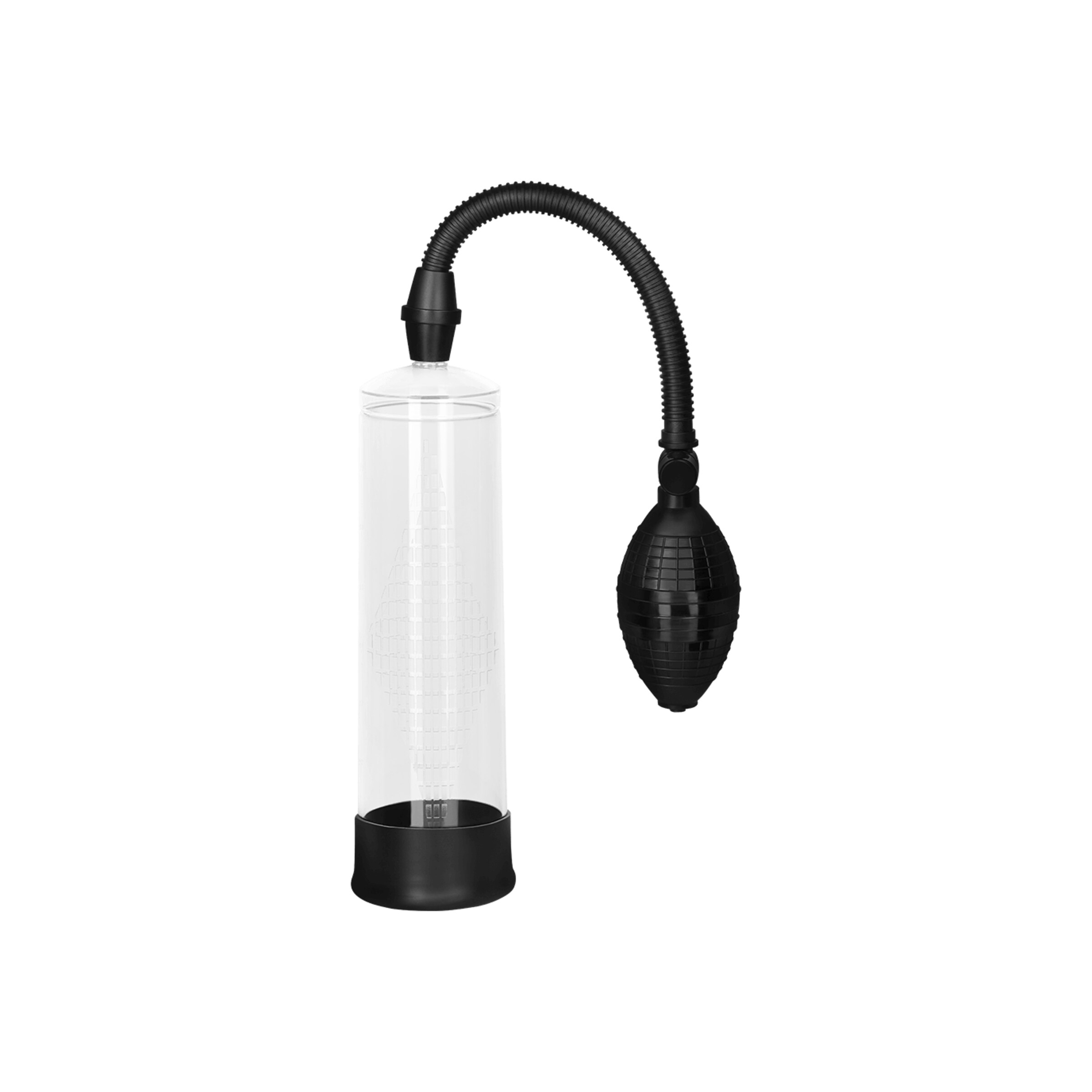 pompe-à-pénis-avec-manchette-en-silicone-24-cm-Noir-Transparent-4