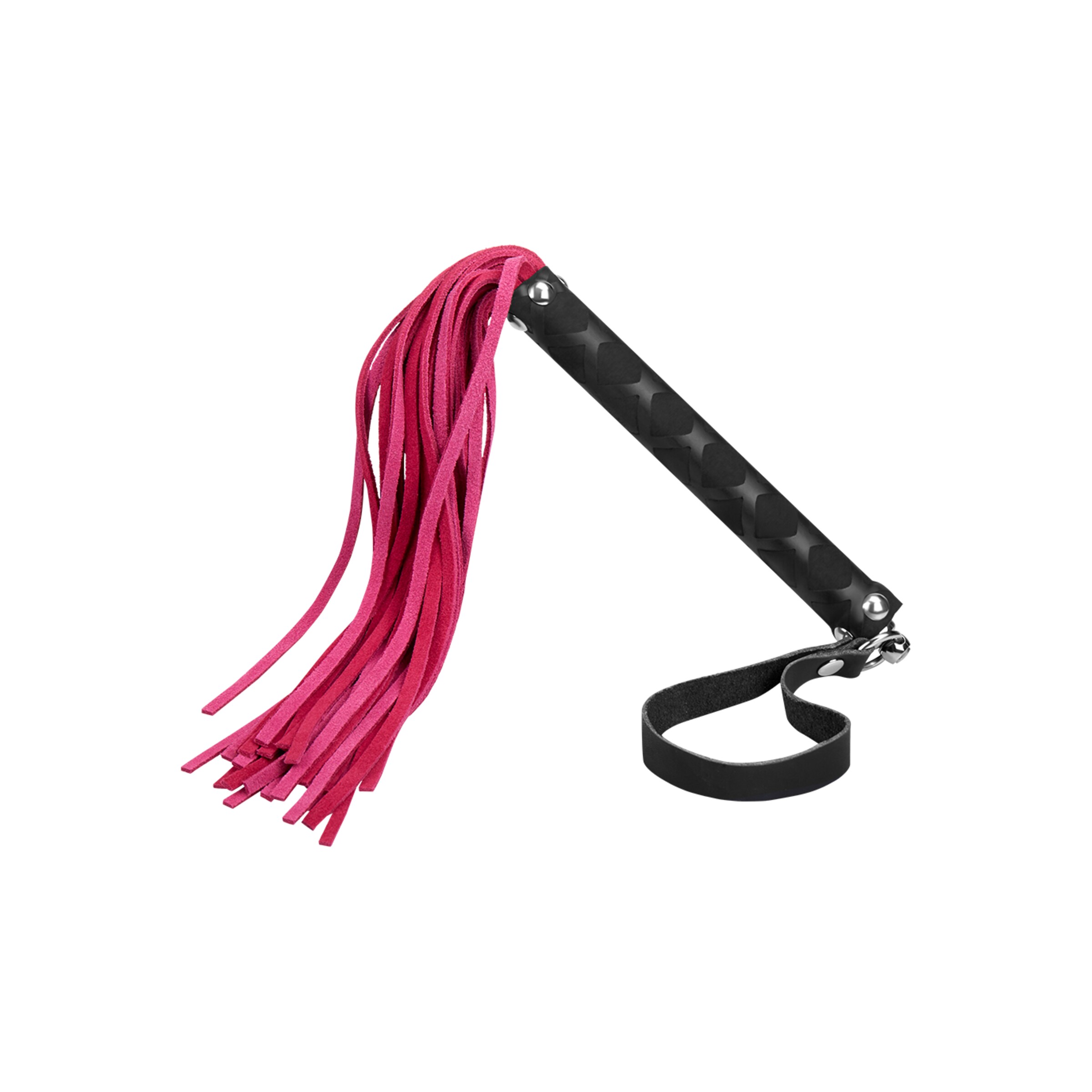 zweep-met-suède-riemen-Violet-Zwart-2