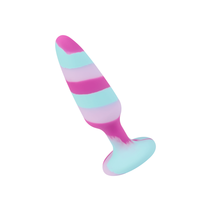 plug-anal-en-silicone-avec-ventouse-11-cm-Baie-Turquoise-Violet-1