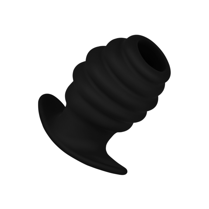 gestructureerde-anaalplug-met-tunnel-s-7-4-cm-Schwarz-1