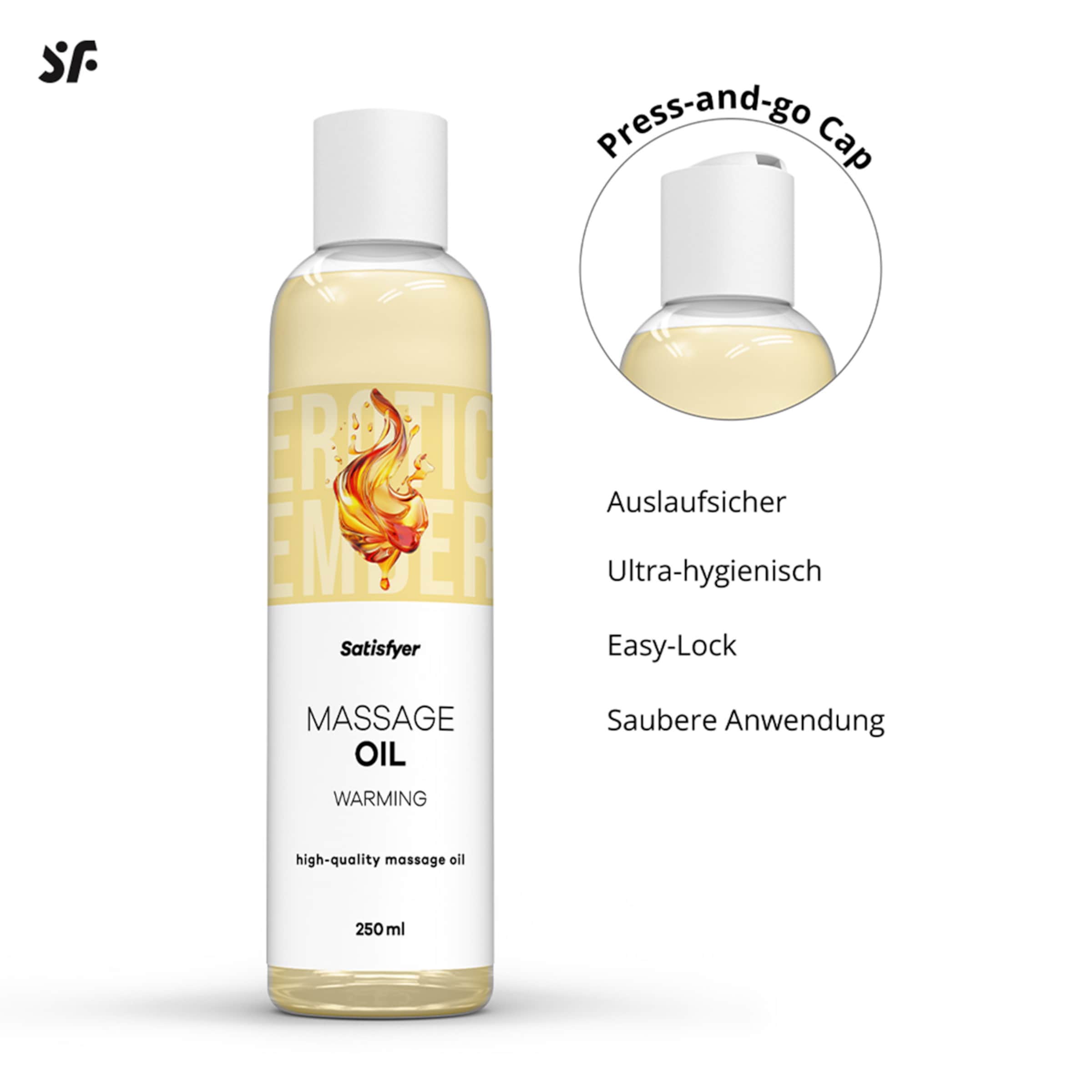 alternative gleitgel hausmittel 250 ml 'Satisfyer Massageöl Warming' ❤️ online kaufen