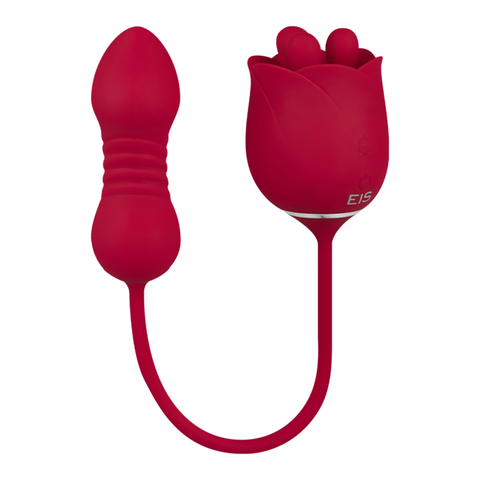 roosvormige-vibrator-met-bullet-38-5-cm-Rot-2
