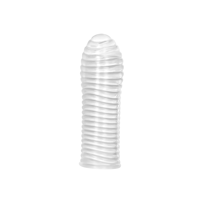 manchon-pénien-côtelé-12-5-cm-Transparent-4