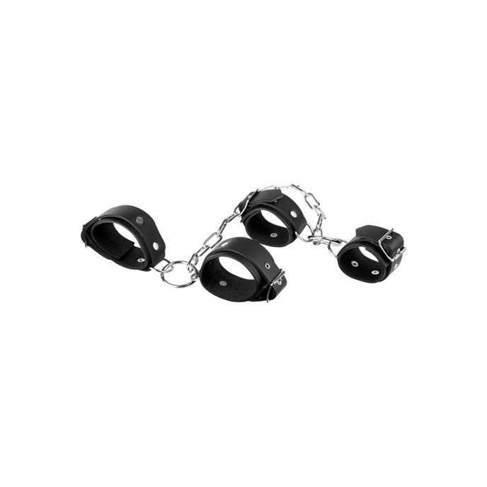 combinaison-dentraves-avec-chaîne-Argent-Noir-3