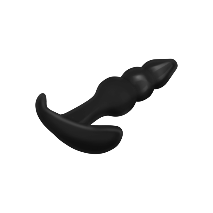 gode-anal-avec-structure-à-boule-9-cm-Noir-5