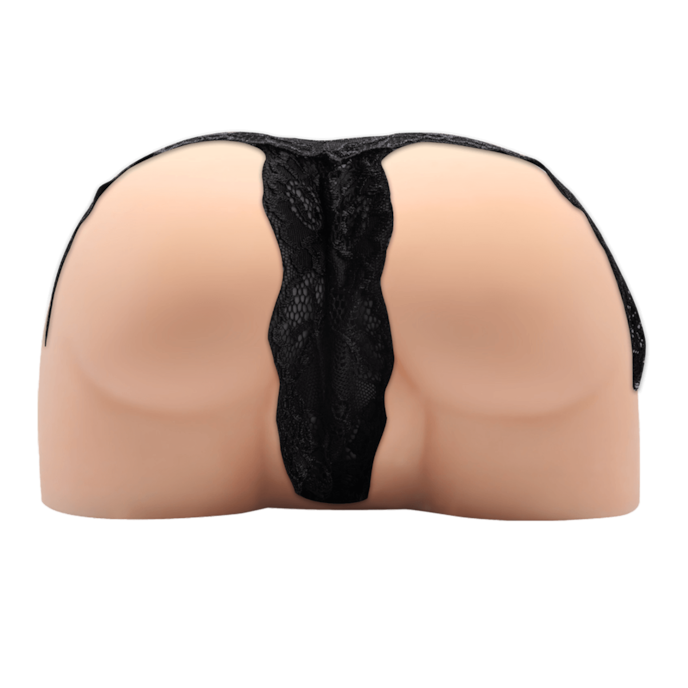 vibrating-pussy-and-ass-15-5-cm-Natuurlijk licht-Zwart-14