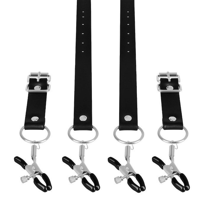 sensuele-schaamlippenklemmen-Zilver-Zwart-4