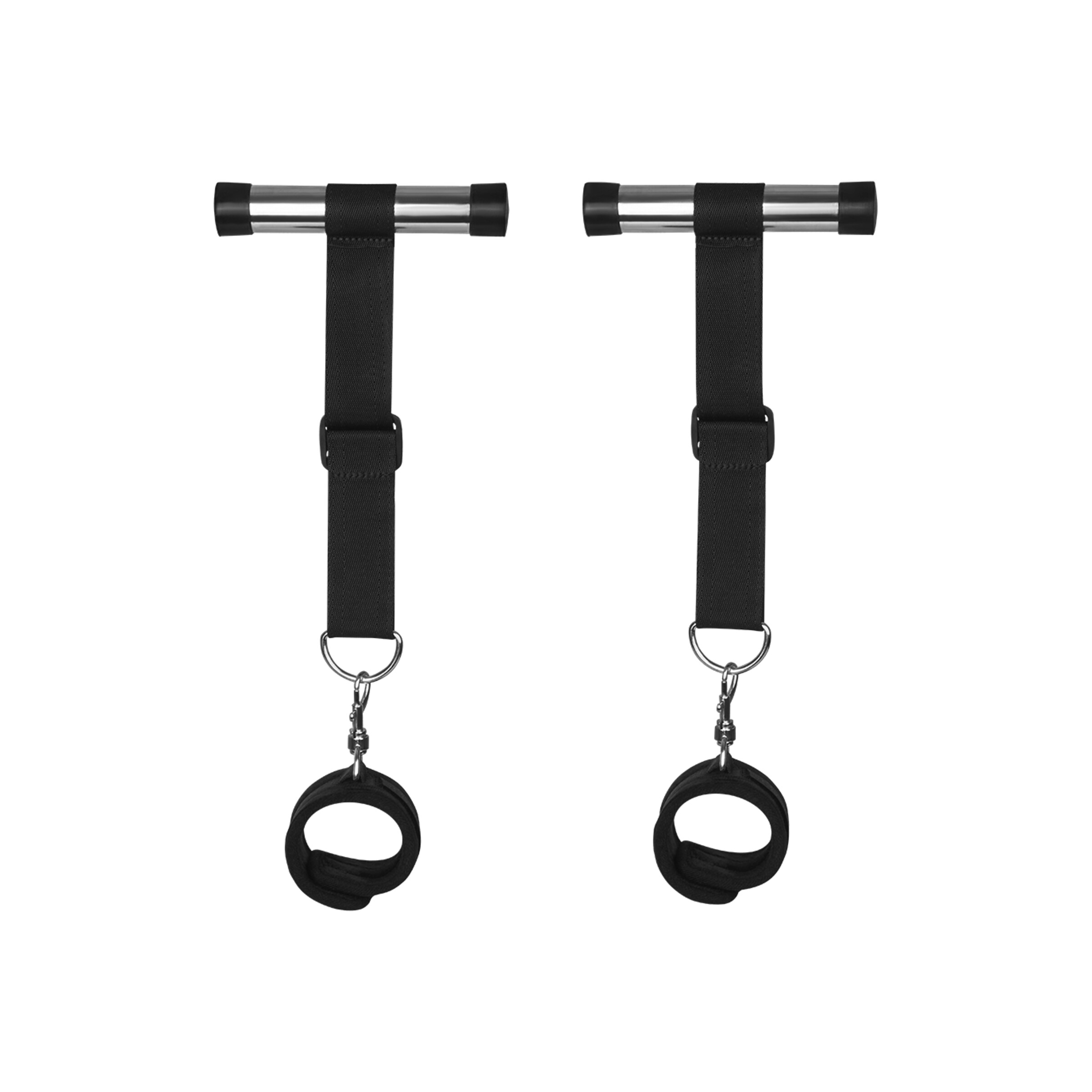 over-the-door-cuff-set-Zilver-Zwart-3