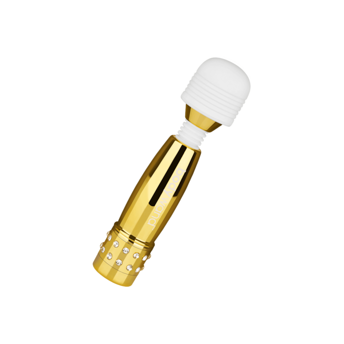 mini-wand-massager-11-5-cm-Blanc-Or-1