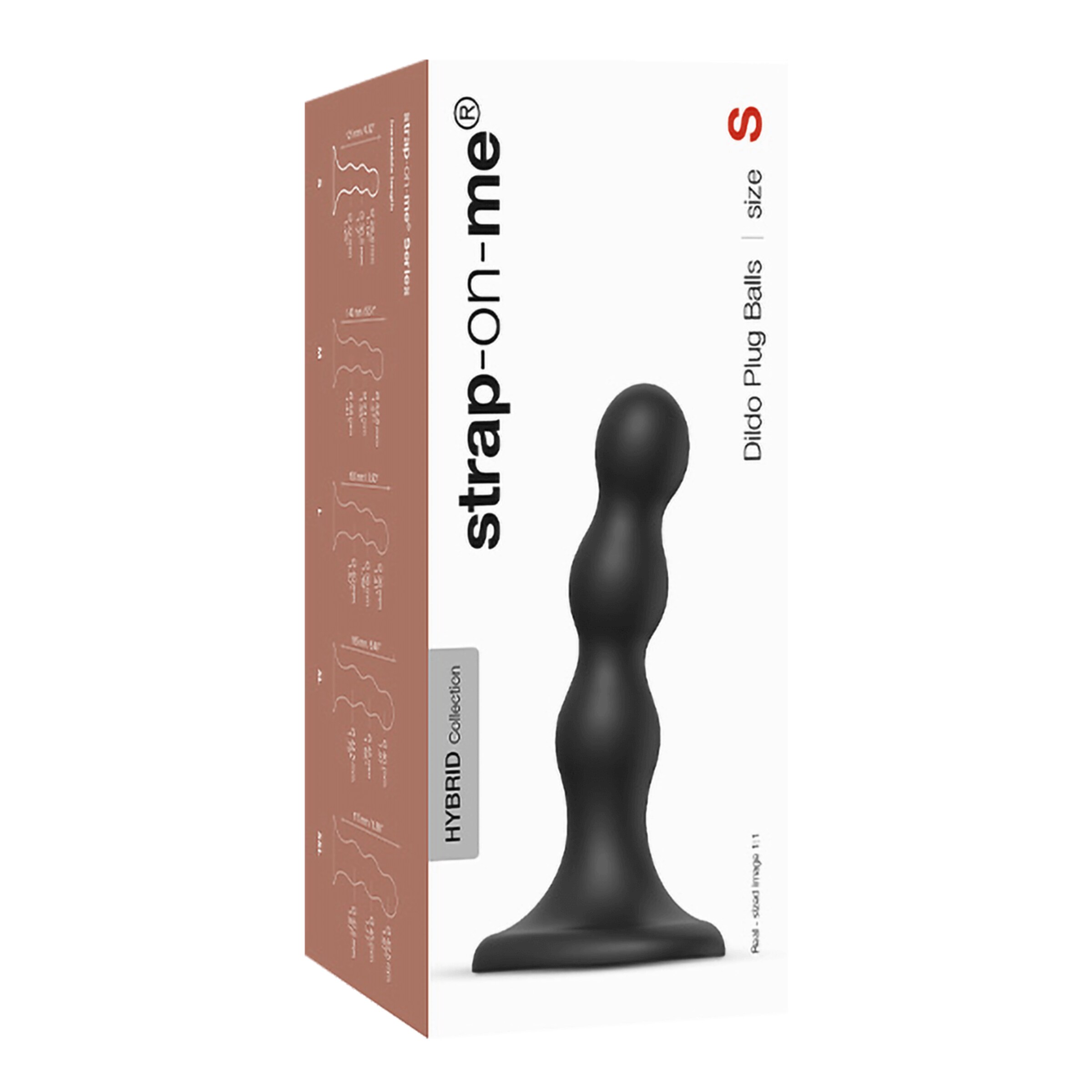 dildo-plug-balls---größe-s-14-cm-Schwarz-2