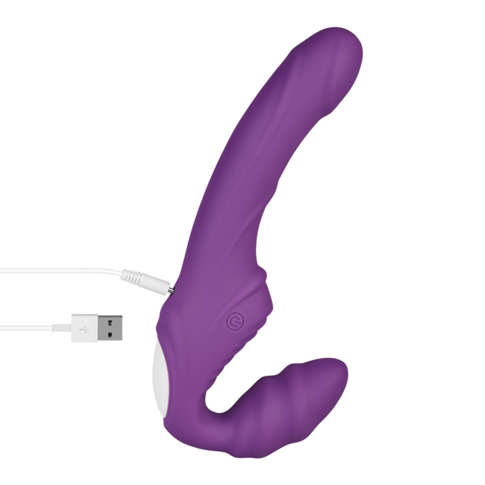 vibromasseur-pour-couple-en-silicone-22-cm-Blanc-Violet-6