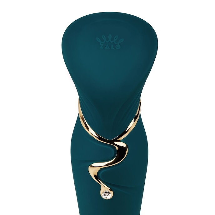 queen-pulswave-vibrator-23-cm-Bleu-Or-9