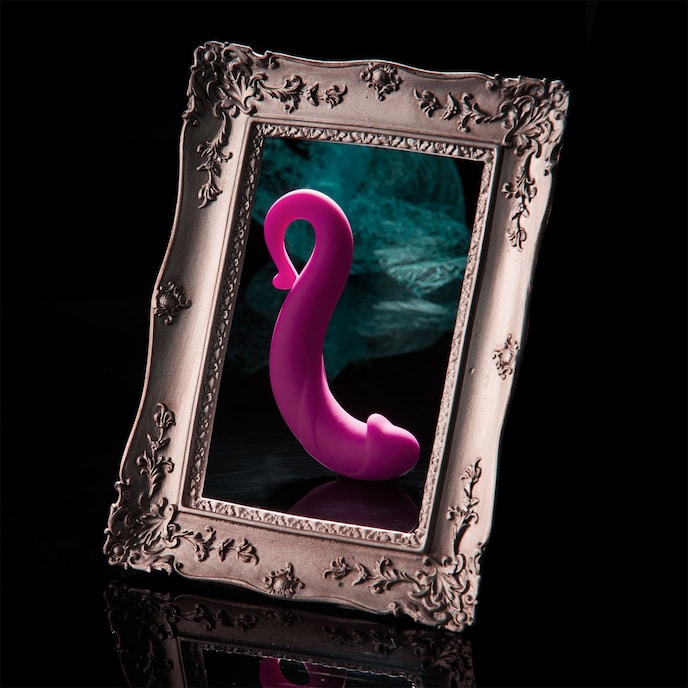 gebogen-siliconen-dildo-14-cm-Pink-2