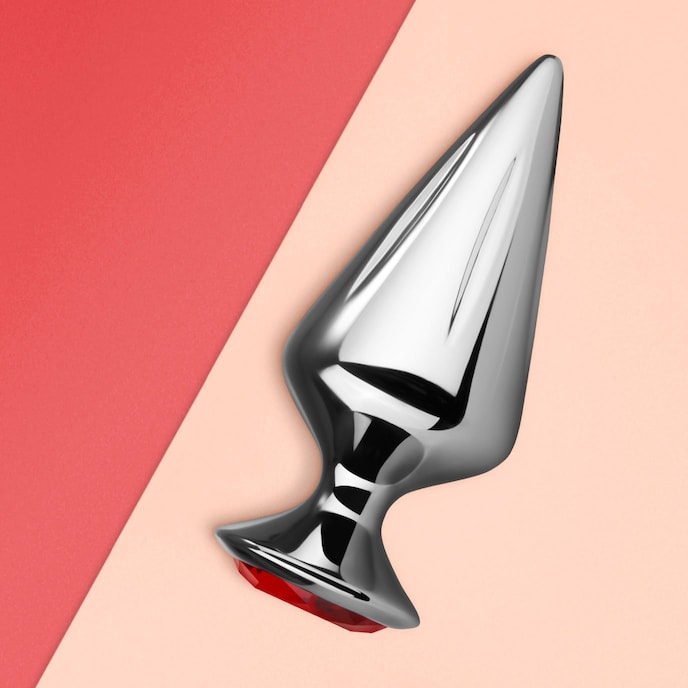 geribbelde-aluminium-anaalplug-7-5-cm-Rot-Silber-2