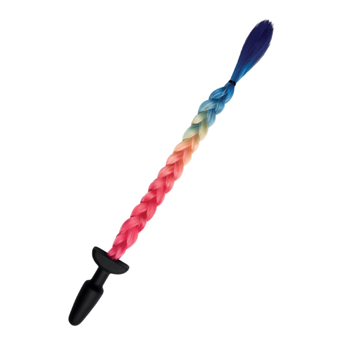 furry-tailes---butt-plug-12-4-cm-Wit-Zwart-1