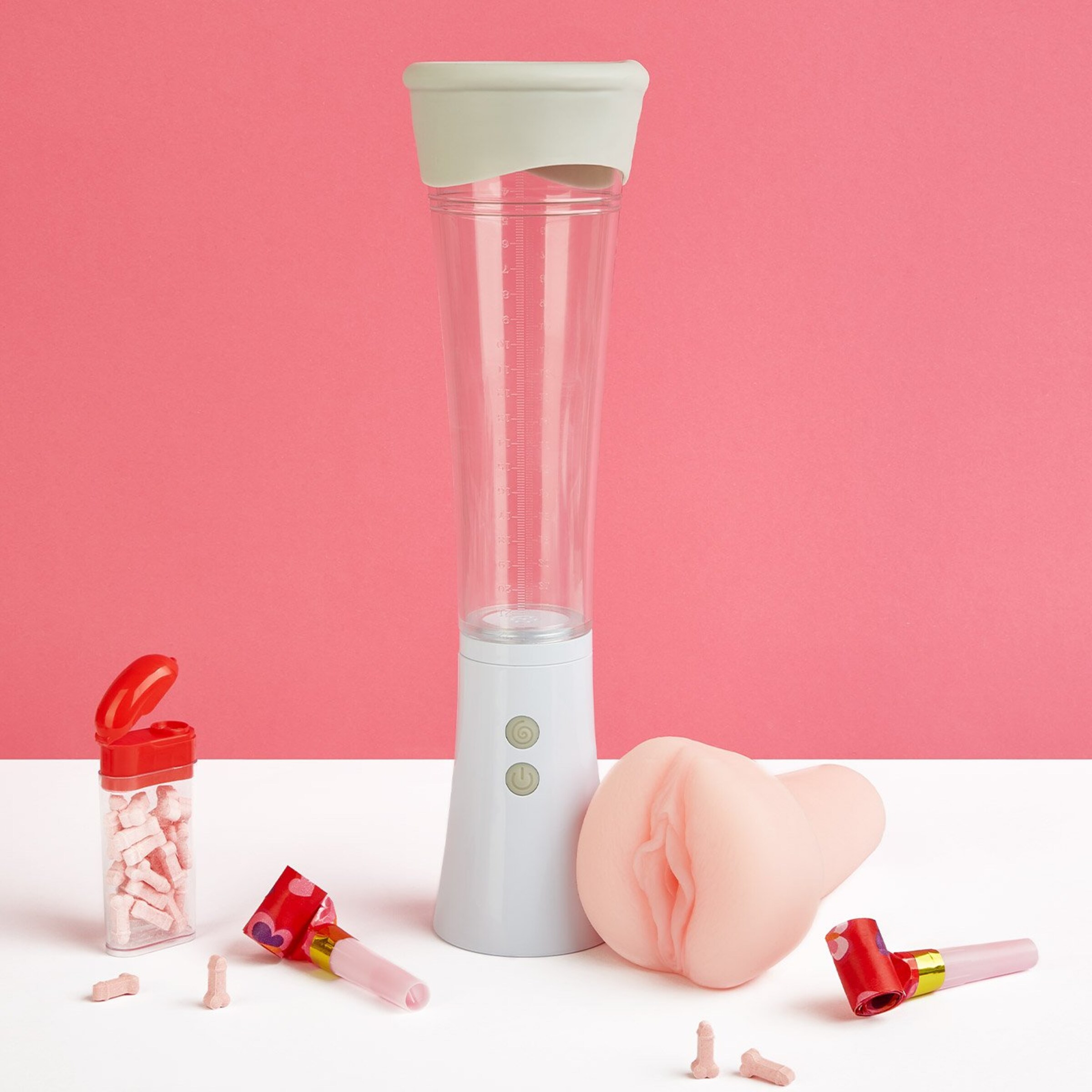 penispumpe-mit-sleeve-2-teile-34-cm-Transparent-Weiß-2