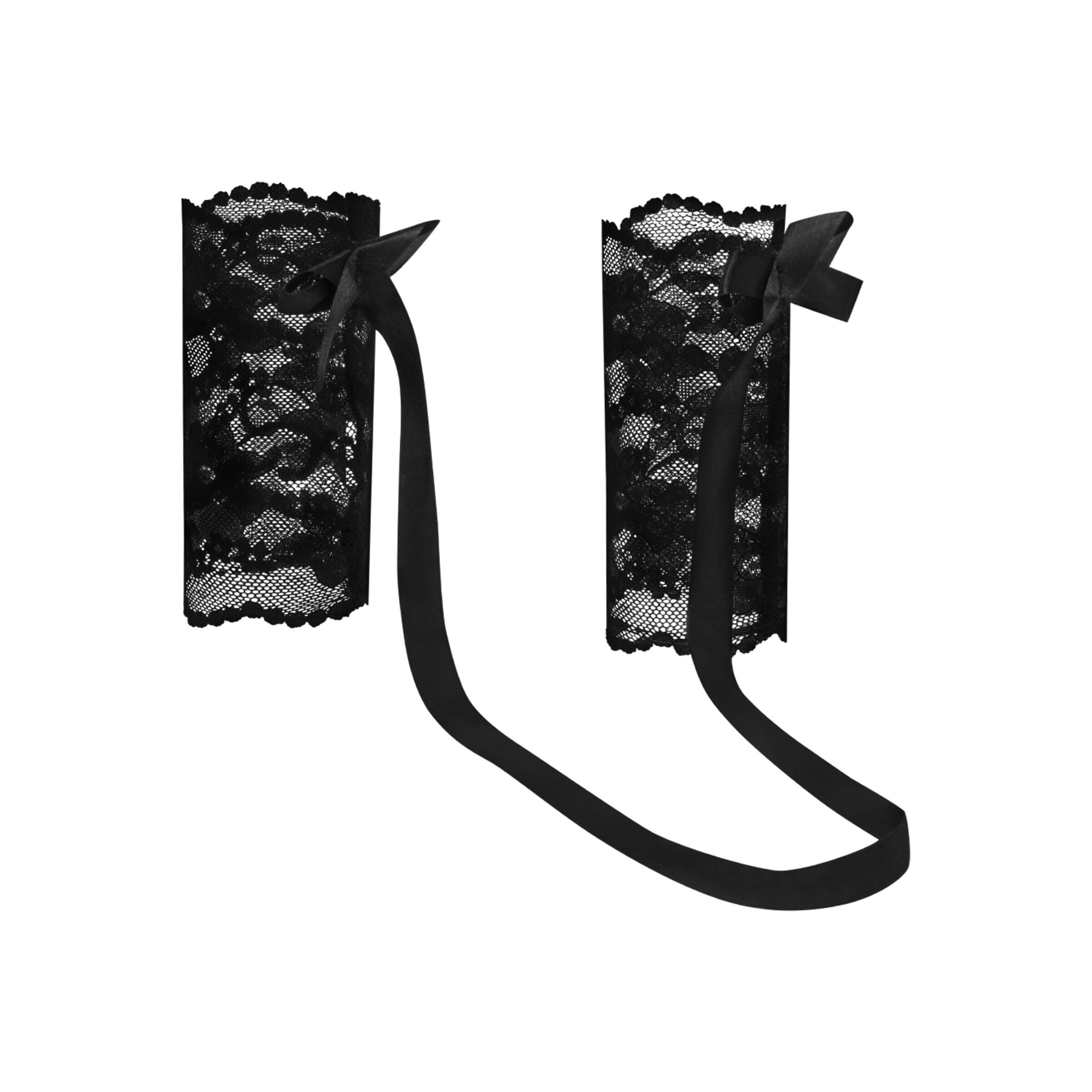 ensemble-de-bondage-en-dentelle-délicate-Noir-6