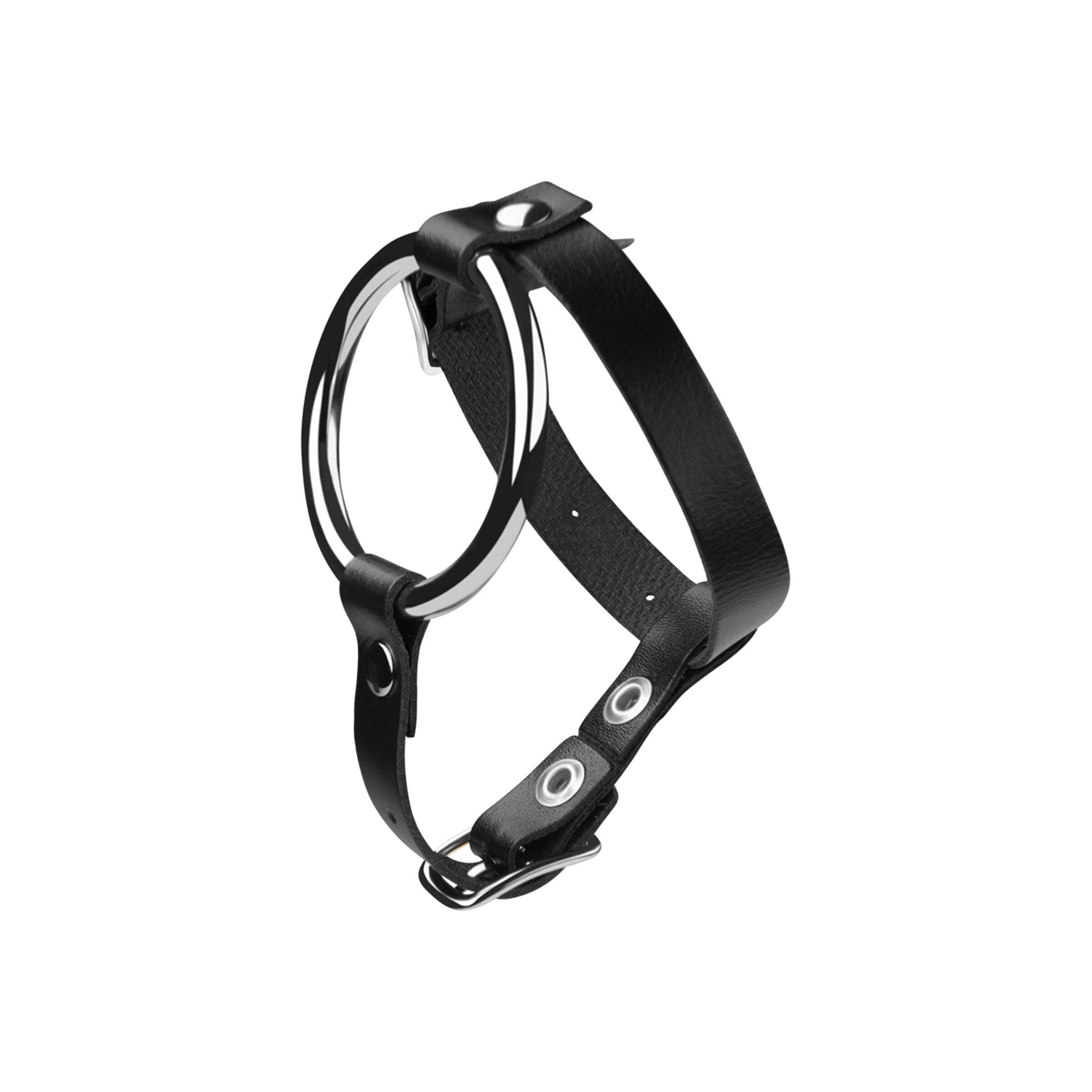 sangle-pour-pénis-et-testicules-avec-anneau-4-cm-Argent-Noir-3