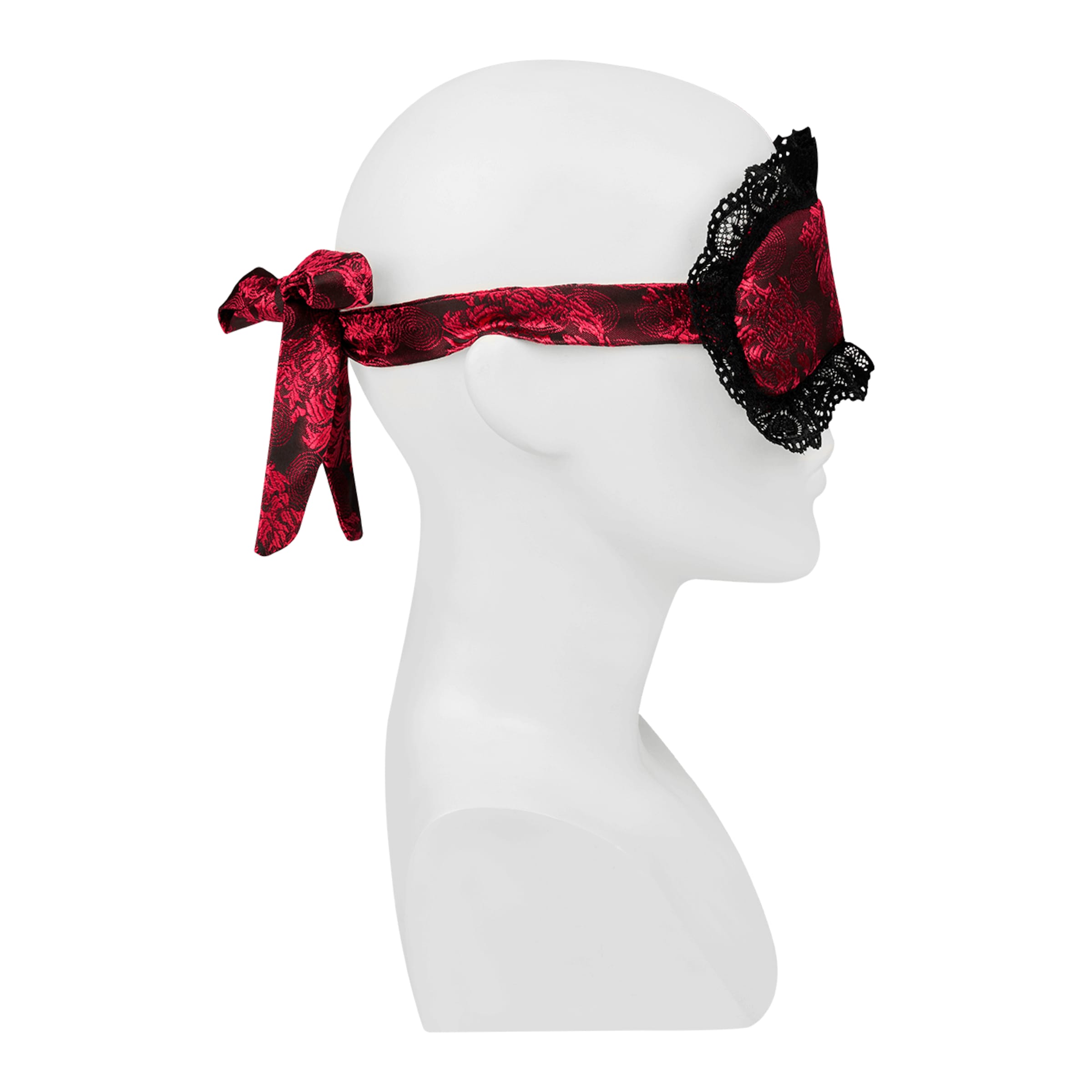 gepolsterde-oogmasker-met-ruches-Rood-Zwart-2