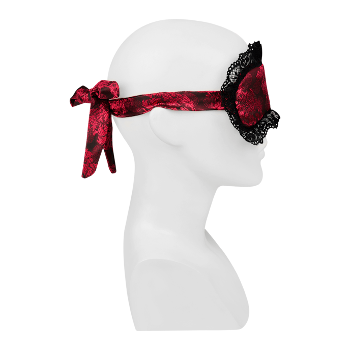 gepolsterde-oogmasker-met-ruches-Rood-Zwart-2