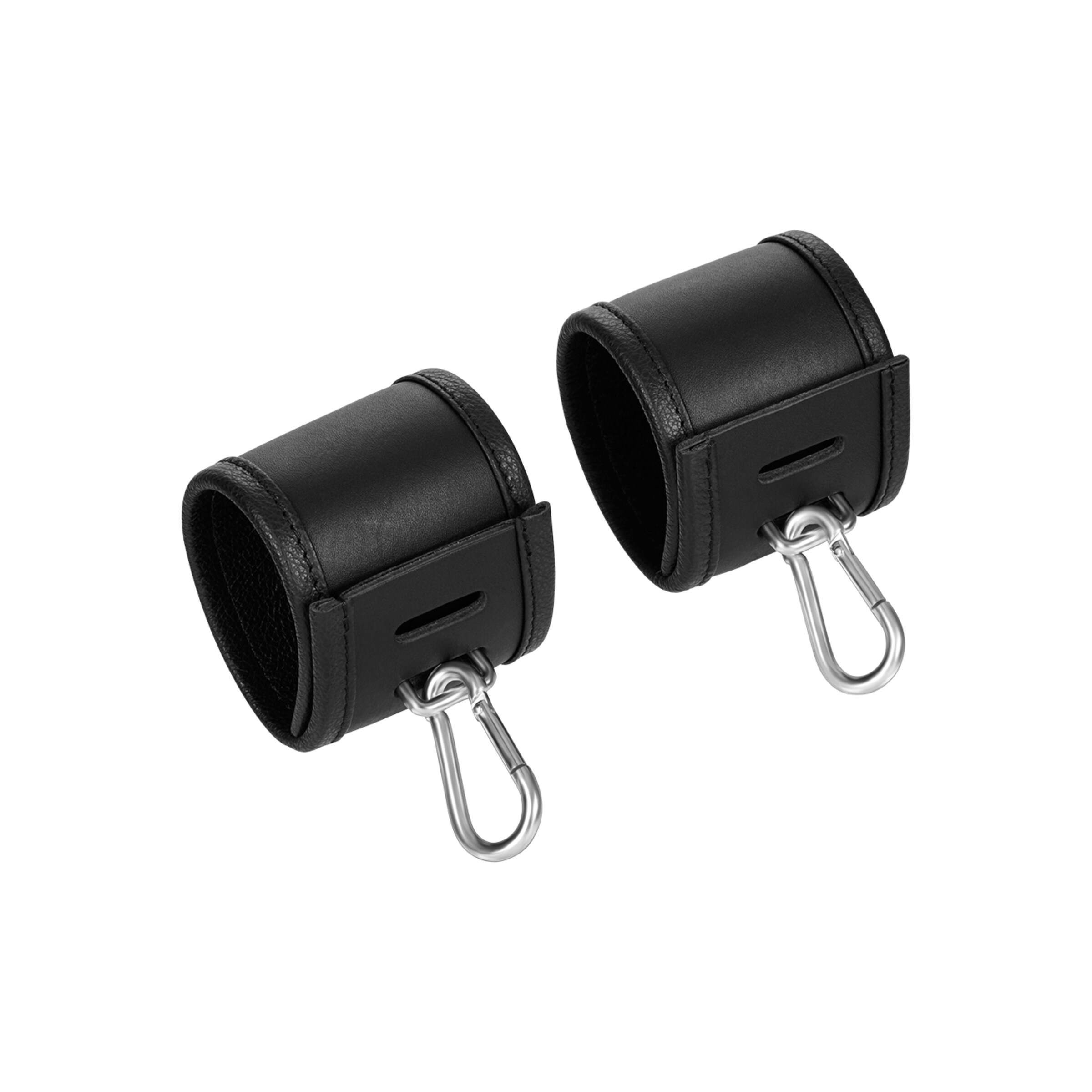 menottes-étroites-avec-mousquetons-Noir-2