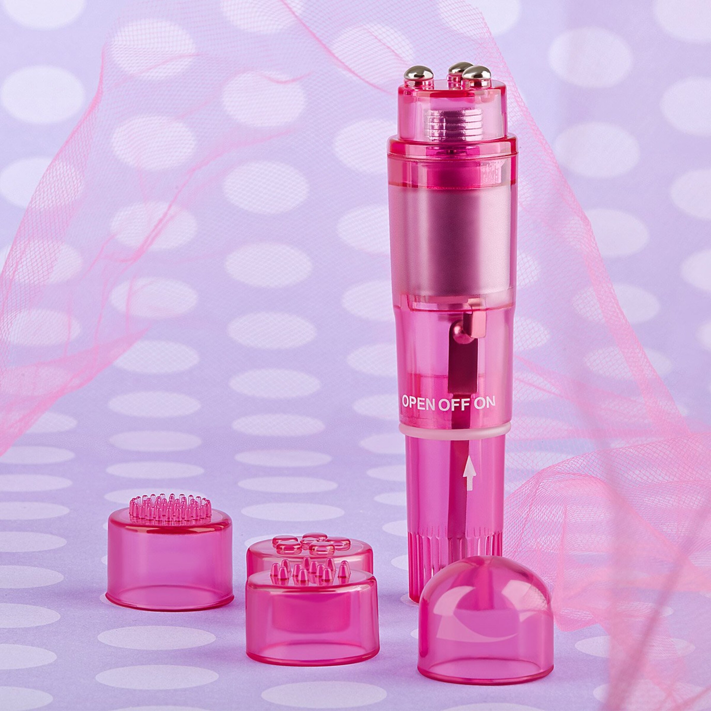 power-massager-mit-4-aufsätzen-Pink-2