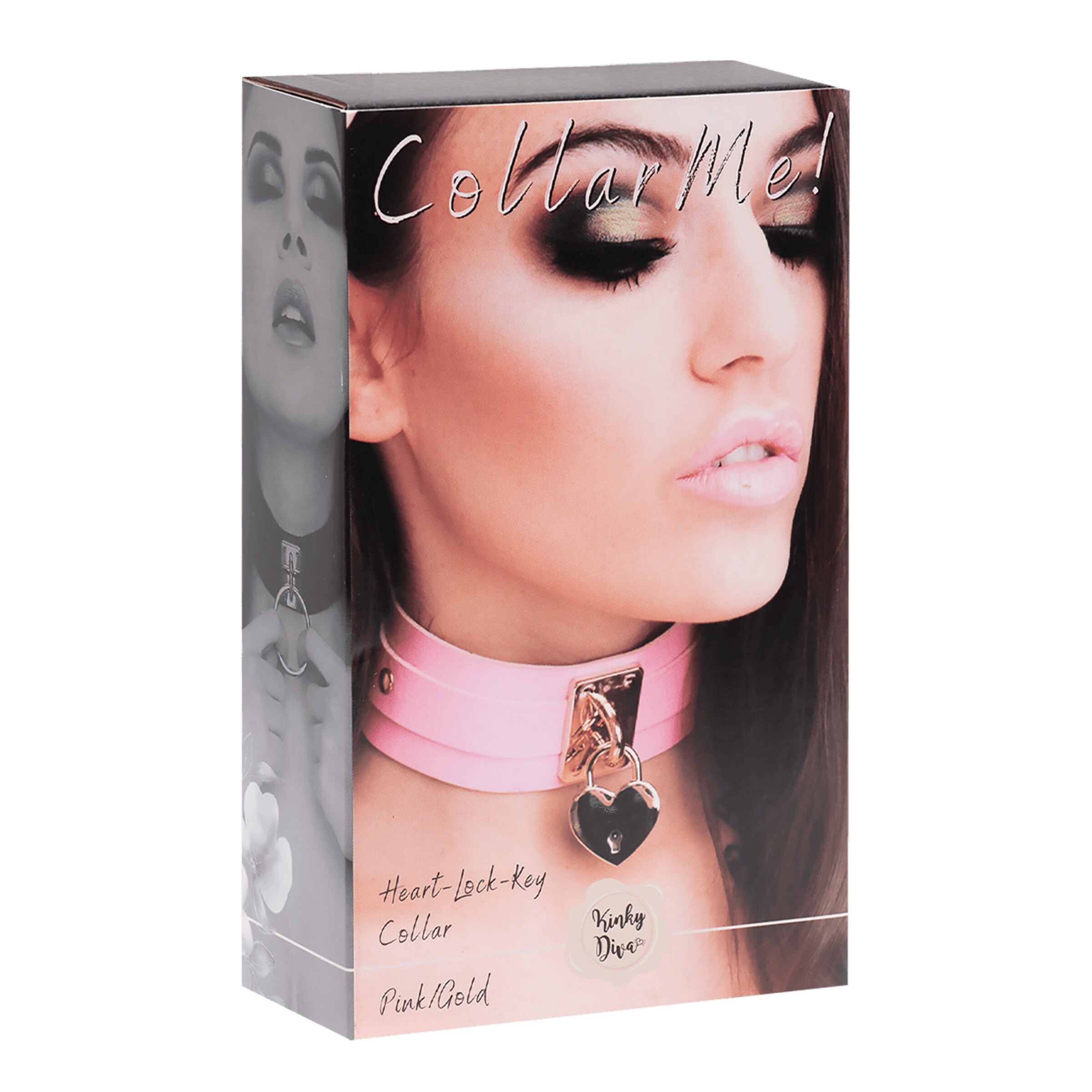 heart-lock-key-collar-Goud-Pink-2