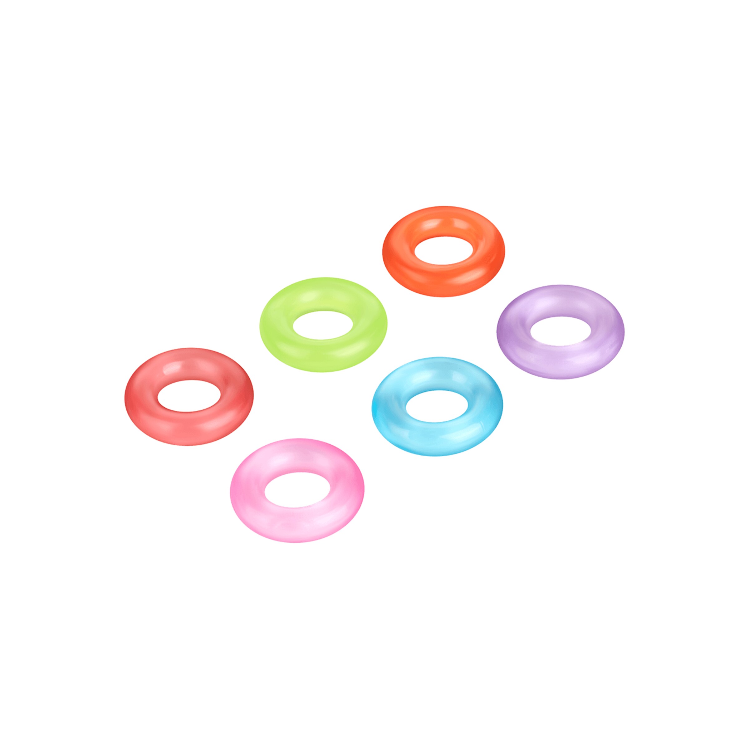 king-of-the-ring-6-pièces-1-6---3-6-cm-Bleu-Orange-Rose-Rouge-Vert-Violet-4