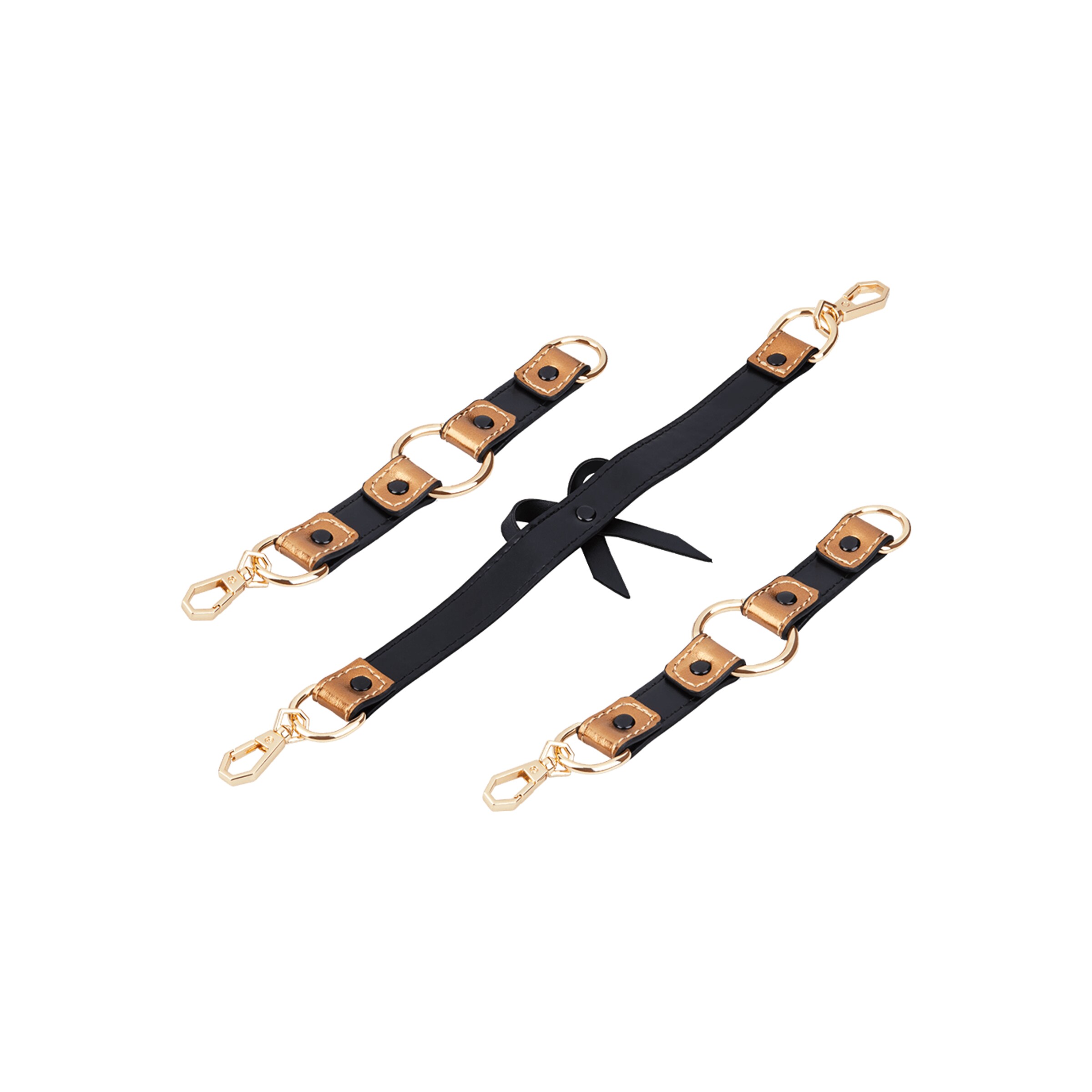 ensemble-collier-et-menottes-Noir-Or-5