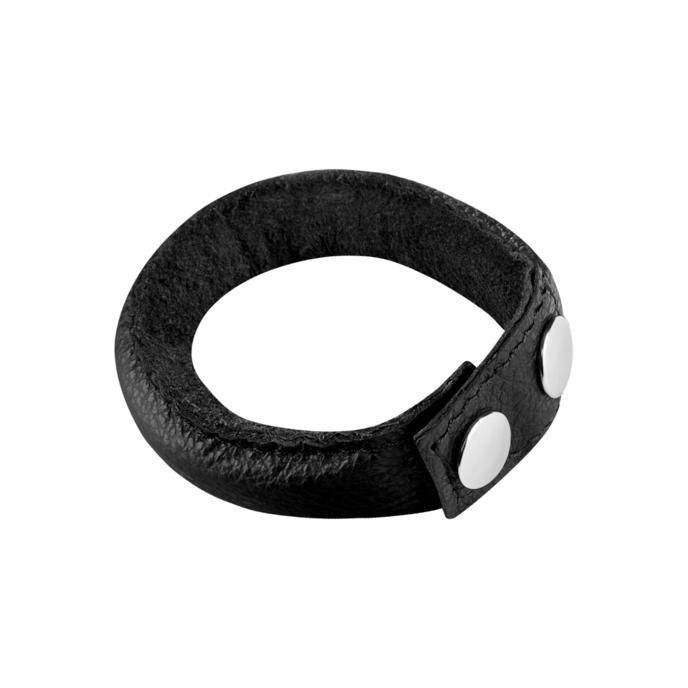 leren-penisring-met-gewicht-Zwart-1